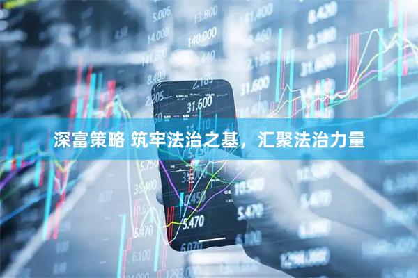 深富策略 筑牢法治之基，汇聚法治力量